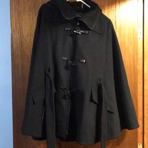 Black dressy poncho.